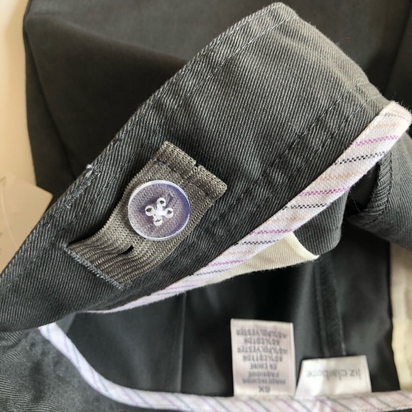 Liz Claiborne Kids 6X Grey Pants Not Used - Picture 8 of 11